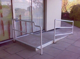 Lanner School - Disabled ramp and hand rail