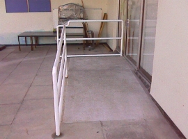Lanner School - Disabled ramp and hand rail